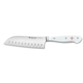   Wüsthof | 4182-0 | Classic White | Santoku | 14 cm | Bordázott