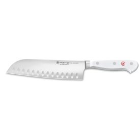   Wüsthof | 4183-0 | Classic White | Santoku | 17 cm | Bordázott