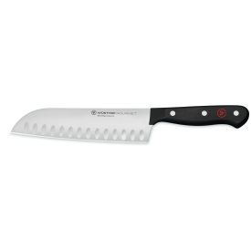   4188 | Gourmet | Santoku | 17 cm | Bordázott | Kartontasakban