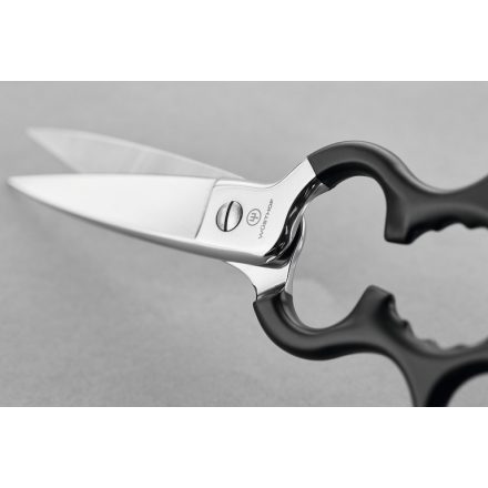 Wüsthof | 5552 | Konyhai olló | Kovácsolt | 20 cm | Fekete