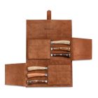 Ikon | Steakkés Készlet | 6 Részes | Bőr Tokban