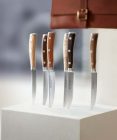 Wüsthof | Ikon | Steakkés készlet | 6 részes | Bőr tokban