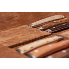 Ikon | Steakkés Készlet | 6 Részes | Bőr Tokban