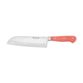   Wüsthof | Classic Colour | Santoku | 17 cm | Bordázott | Coral Peach