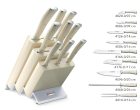 Wüsthof | Classic Ikon Creme | Lépcsős késbox | 9 részes