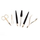 Manikűrkészlet | 7 Részes | Nikkelezett