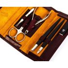 Manikűrkészlet | 7 Részes | Nikkelezett